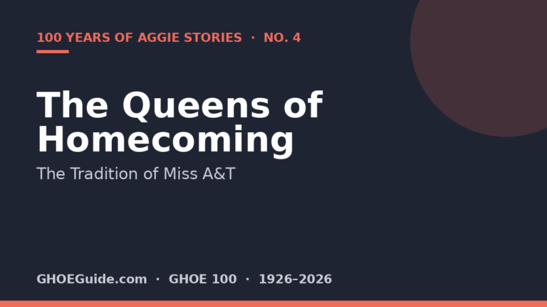 The Queens of Homecoming — 100 Years of Aggie Stories